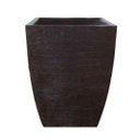 Ver imagem 1 de Vaso Planta 45x35 Moderno Trapézio Polietileno - MARROM MADEIRA 015