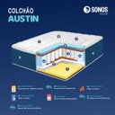 Ver imagem 5 de Colchão Sonos Austin Solteiro Mola Ensacada D28 88x188x30cm