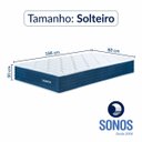 Ver imagem 4 de Colchão Sonos Austin Solteiro Mola Ensacada D28 88x188x30cm