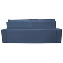 Ver imagem 6 de Sofá Retrátil e Reclinável 2,30m Cama Inbox Belém Tecido Velusoft Azul