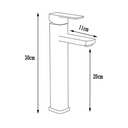 Ver imagem 5 de Torneira Banheiro Bica Alta Monocomando para Cuba de Sobrepor