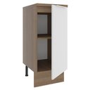 Ver imagem 5 de Balcão Madesa Stella 35 cm 1 Porta Rustic/Branco