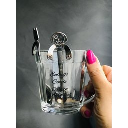 Colher Cachorro Infantil Pequena Aço Inox Dia das Crianças - 5