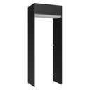 Ver imagem 1 de Porta-geladeira 83 Cm 1 Porta Basculante Preto/branco/preto Glamy Madesa