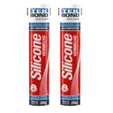 Ver imagem 1 de Kit 2 Silicone Acetico 280g Alta Temp Vermelho Tek Bond
