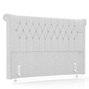 Ver imagem 1 de Cabeceira Cama Box Casal Queen 160cm Dust P02 Linho Cinza Claro - Mpozenato