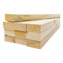 Ver imagem 1 de Kit 10 Ripas de Madeira Pinus 100x4x1,8cm Lixadas