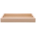 Ver imagem 3 de Bandeja Retangular de Mdf C/ Fundo Trelica 31,5cm X 4cm X 21,5cm