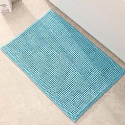 Tapete De Banheiro Piso Saída de Box Antiderrapante Bolinha - Verde-Claro - 6