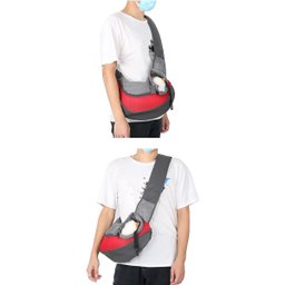 Bolsa Canguru Gato Cao Cachorro Pet Animal de Estimaçao Mochila Carregador Pequeno Porte Ombro Costa - 11