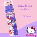 Ver imagem 6 de Lapis de Cor no Pote Hello Kitty - 24 Cores - Leo & Leo