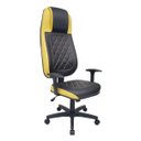 Ver imagem 1 de Cadeira Gamer para Home Office Linha Gamer Blenda Amarelo