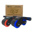 Ver imagem 7 de Roda Exercícios Abdominal Dupla Funcional Rolo Fitness