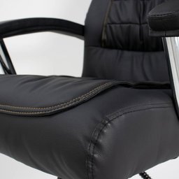 Cadeira Presidente com Mola Ensacada Maxwell Healer Preta - 2