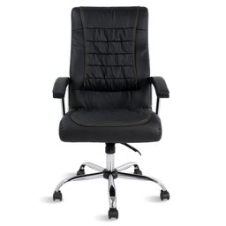 Cadeira Presidente com Mola Ensacada Maxwell Healer Preta - 8