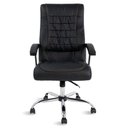 Ver mais imagens de Cadeira Presidente com Mola Ensacada Maxwell Healer Preta