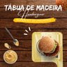 Kit 30 Tábua de Frios 29x20 Servir Hamburgue Madeira Maciça - 2