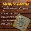 Ver imagem 3 de Kit 30 Tábua de Frios 29x20 Servir Hamburgue Madeira Maciça