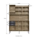 Ver imagem 5 de Armário de Cozinha 6 Portas e 2 Gavetas 