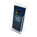Ver imagem 2 de Display Expositor em Acrílico Premium Porta Folders 10x20 cm Centauri Acrílicos DSPF-10x20