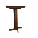 Ver imagem 2 de Mesa Bistrô Quadrada em Madeira Maciça