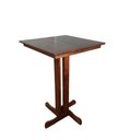 Ver imagem 1 de Mesa Bistrô Quadrada em Madeira Maciça