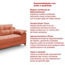 Ver imagem 4 de Sofá Ibiza Fixo 2 Lugares 1,57m Luxo Aveludado Goiaba Sala de Estar