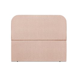 Cabeceira Estofada Cama Box Casal Alana 140cm Linho:rosê - 1