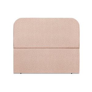 Cabeceira Estofada Cama Box Casal Alana 140cm Linho:rosê