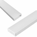 Ver imagem 4 de Perfil Linear Sobrepor Branco 1 Metro C/ Trava Fix P/ Fita Led St3075