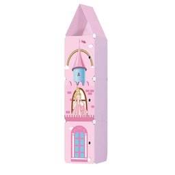 Armário Infantil Modular Rosa Castelo Princesa Organizador - 1