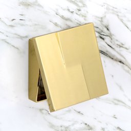 Acabamento de Descarga para Válvula Hydra Deca Docol Dourado Brilhante Gold Metal - 2