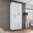 Ver imagem 1 de Guarda Roupa Solteiro 3 Portas Modena Incorplac