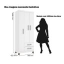 Ver imagem 5 de Guarda Roupa Solteiro 3 Portas Modena Incorplac