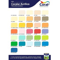 Tinta Coral Coralar Econômica Antimofo Acrílica Fosca 18 Litros Cores:branco Neve - 3