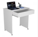 Ver imagem 2 de Mesa Compacta para Escritorio Ideal Notebook e Estudo:branco
