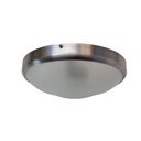 Ver imagem 4 de PLAFON CIRCULAR DE ALUMINIO ESCOVADO 25CM