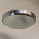 Ver imagem 6 de PLAFON CIRCULAR DE ALUMINIO ESCOVADO 25CM