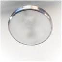 Ver imagem 5 de PLAFON CIRCULAR DE ALUMINIO ESCOVADO 25CM