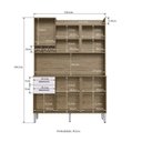 Ver imagem 5 de Armário de Cozinha 6 Portas e 2 Gavetas 