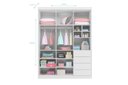 Ver imagem 3 de Guarda Roupa Branco 3 Portas e 4 Gavetas Pérola Branco - Phoenix Baby