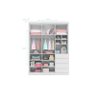 Guarda Roupa Branco 3 Portas e 4 Gavetas Pérola Branco - Phoenix Baby - 2