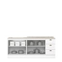 Ver imagem 6 de Cozinha Compacta Amy Casa 812 4 Portas 3 Gavetas MDF 200cm Branco Casa 812