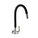 Ver imagem 1 de Torneira Fria para Cozinha de Parede Dck Inox Preta Dc-Tf-6606B