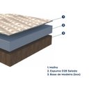Ver mais imagens de Cama Box Conjugada com Cama Auxiliar Solteiro Pés em Madeira Maciça Maximus Cinza/Rústico Chumbo