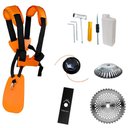 Ver imagem 7 de Roçadeira Multifuncional Anmax Cg430-b 1,7hp + Faca 40 Dentes e Escova de Aço 38 Cerdas