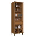 Ver imagem 2 de Cristaleira Indekes Imperial Led 2 Portas Vidro 70cm