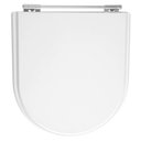Ver imagem 1 de Assento Sanitário Tampa de Vaso Madeira Mdf Laqueado Calypso para Bacia Incepa 6lpf - Cinza Claro