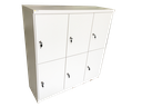 Ver imagem 4 de 6 Nichos Academia Guarda Volume Mdf Academia Armario Escaninhho Locker Escritorio Escola Comercio Lo