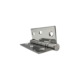 Dobradiça P/ Portas 3,5x3 em Inox 304 Polido com Rolamento - 9